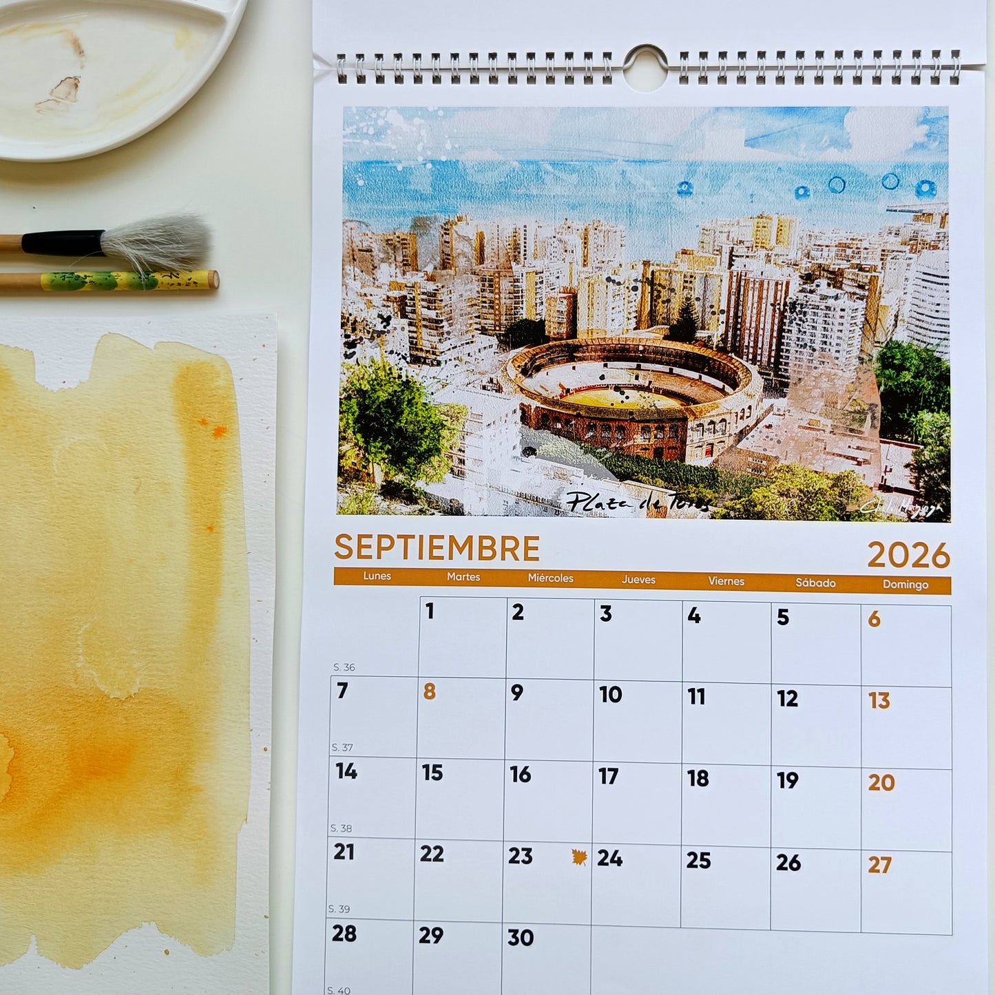 Calendario Málaga 2026