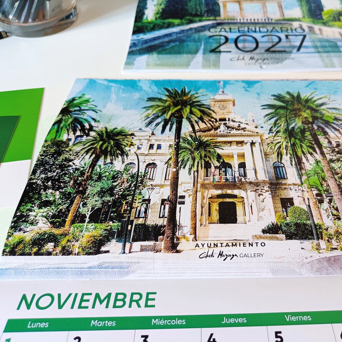 Calendario Ilustrado Málaga 2027