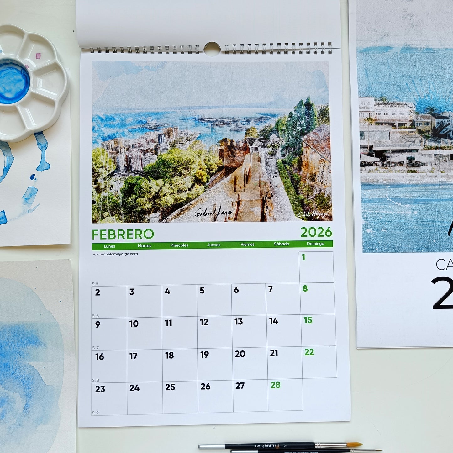 Calendario Málaga 2026