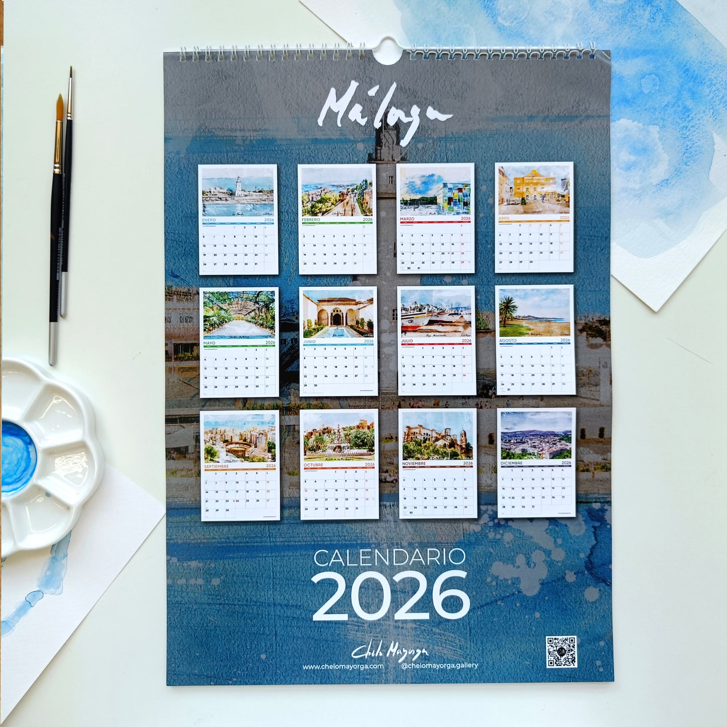 Calendario Málaga 2026
